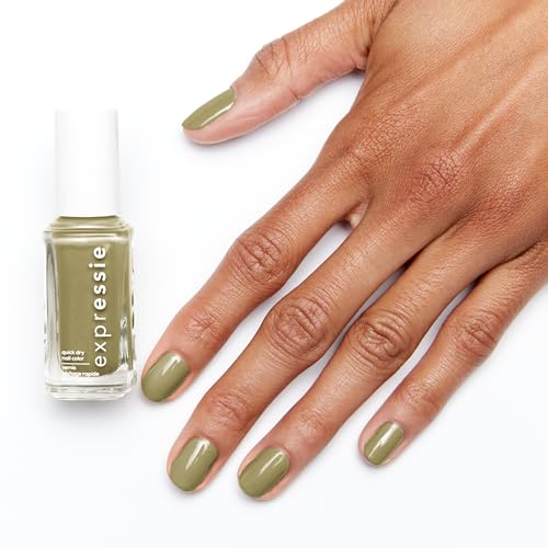 Essie Expressie Quick Dry Nail Polish - Precious Cargo-Go! (Green, 10ml)