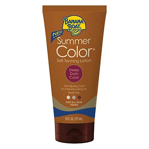 Banana Boat Summer Color Self-Tanning Lotion - Deep Dark Tan