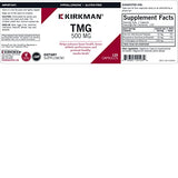 Kirkman Labs TMG Trimethylglycine 500mg - Methylation & Heart Health Aid, 120 Capsules