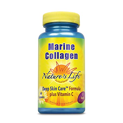 Marine Collagen 60 Capsules for Skin, Hair & Nails Support