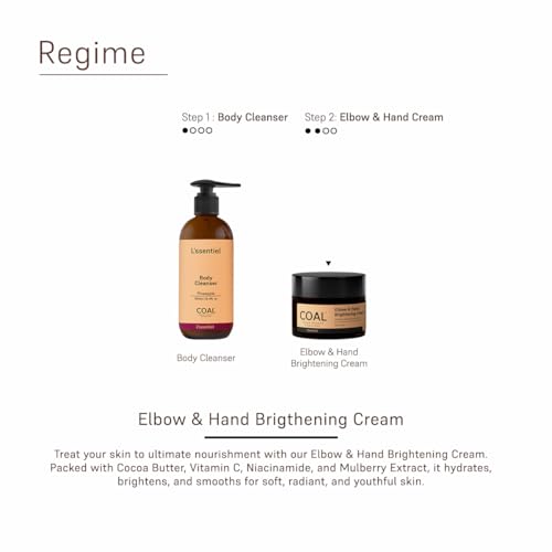 Coal Clean Beauty Brightening Gel Cream for Men Women, 50 GM