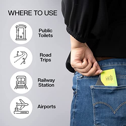 Pee Safe Foldable Disposable Female Urination Device - 24 Pack for Women Travelers