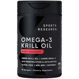 Sports Research Antarctic Krill Oil with Astaxanthin: Omega-3 Support