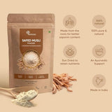 Herbal Max Safed Musli Powder - Pure White Musli for Energy & Vitality, 200g Pack of 2