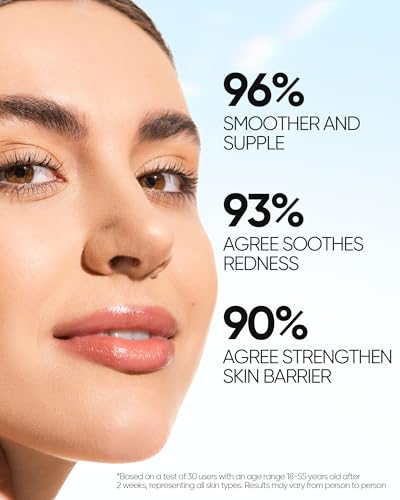 SKINTIFIC Moisturizing Cream - Hydrating Face Moisturizer with Hyaluronic Acid & 5X Ceramides - Fragrance Free, Non-Comedogenic