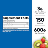 Nutricost L-Citrulline Malate 2:1 Powder - Strawberry Kiwi, 600g