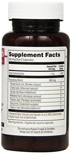 Kroeger Herb Capsules for Blood Toner | Vegetarian Supplement | 100 Count