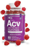 Essential Elements Apple Cider Vinegar Gummies from The Mother - Naturally-Sourced, Vegan ACV with Folic Acid and Vitamin B6 & B12 60 Count