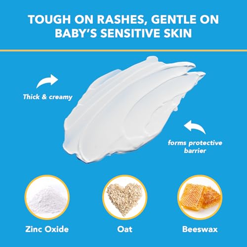 Triple Paste Diaper Rash Cream 16 Oz - Pediatrician-Recommended, Soothes & Prevents Diaper Rash, Hypoallergenic Formula with Botanicals