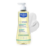 Mustela Stelatopia Eczema-Prone Skin Cleansing Oil - Baby Body Wash with Natural Avocado & Sunflower Oil - EWG Verified - Fragrance-Free & Tear Free - 16.9 fl. oz.