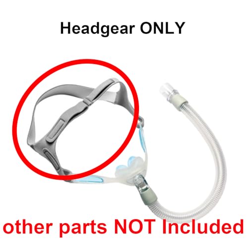 LALASTAR CPAP Headgear Replacement for Philips Respironics Nuance Pro Nasal Pillow Mask - Standard Size