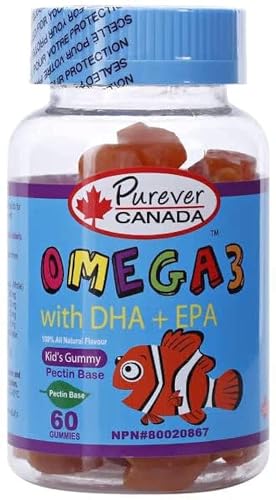 Herbaland Purever Kid's Gummy Omega 3 - Delicious Heart & Brain Support
