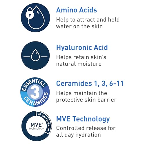 CeraVe Hydrating Cream-to-Foam Cleanser 19floz – Daily Makeup Remover and Face Wash with Hyaluronic Acid, Fragrance Free, Non-Comedogenic