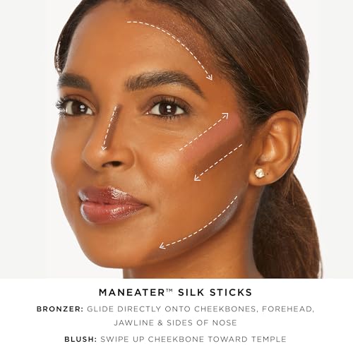 Tarte Maneater™ Silk Stick Bronzer - After Dark | Silky, Buildable Bronzer for Sun-Kissed Glow