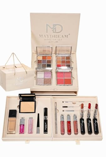 My Dream Luxury Makeup Set - Complete Cosmetic Kit with Eyeshadow, Lipstick & Corrector