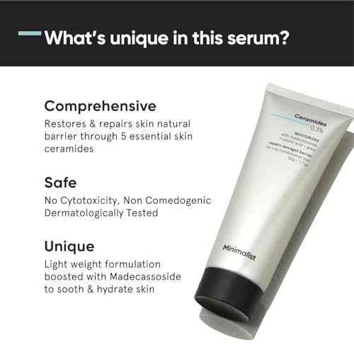 Minimalist 0.3% Ceramide Moisturizing Gel Cream - Oil-Free Barrier Repair for Oily Skin