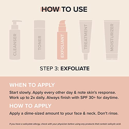 Paula's Choice SKIN PERFECTING 2% BHA Gel Liquid Exfoliant - Salicylic Acid Exfoliant for Pores & Blackheads (3.3 Fl Oz)