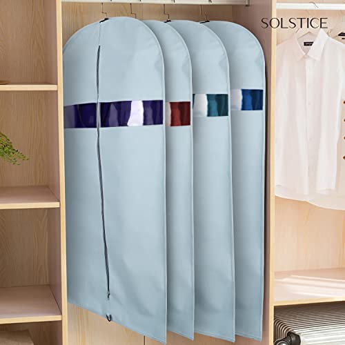 SOLSTICE Blue Cotton Suit Cover for Jackets and Blazers