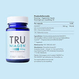 TRU NIAGEN Nicotinamide Riboside NAD+ Supplement - 300mg NR Capsules (1 Month Supply)