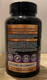 Biotin 25000 mcg, Collagen & Keratin Complex for Hair Growth, Skin & Nails (60 Capsules)