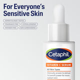 Cetaphil Vitamin C Serum - Reduces Dark Spots & Hyperpigmentation with Niacinamide - Fragrance-Free & Dermatologist Tested - 1oz