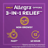 Allegra Allergy Tablets 12 Hour Formula - 36 Count (Pack of 3)