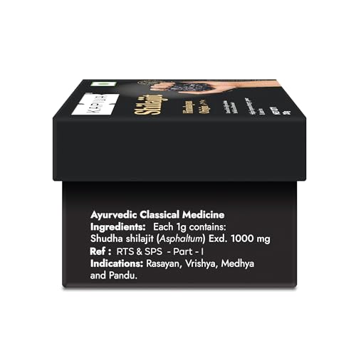 Kapiva Himalayan Shilajit Resin - Pure & Potent, 20g