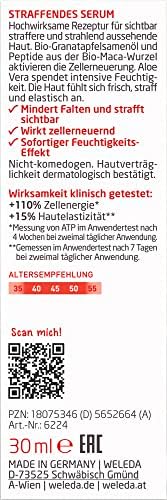 Weleda Pomegranate Firming Face Serum - Anti-Aging & Vegan