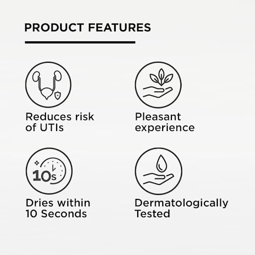 Pee Safe Floral Toilet Seat Sanitizer Spray 75ml - 99.9% Germ Protection, UTI Prevention, Travel Ready