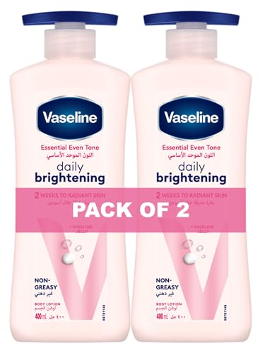 VASELINE Perfect 10 Even Tone Body Lotion - 2 x 400ml Pack