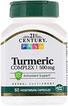 21st Century Turmeric Complex 500mg, 60 Veggie Caps