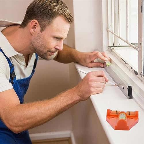 4-Piece Mini Spirit Level Set for Caravan and Motorhome Leveling