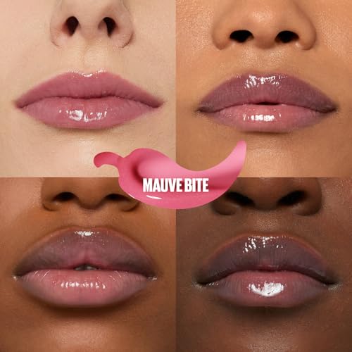 Maybelline New York Lifter Plump Hydrating Lip Gloss - Mauve Bite with Chilli Pepper