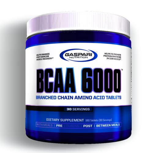 Gaspari Nutrition BCAA 6000 Powder for Muscle Recovery (240g)