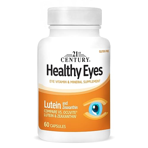 21st Century Healthy Eyes Lutein & Zeaxanthin 60 Capsules – Eye Health Supplement for Clear Vision
