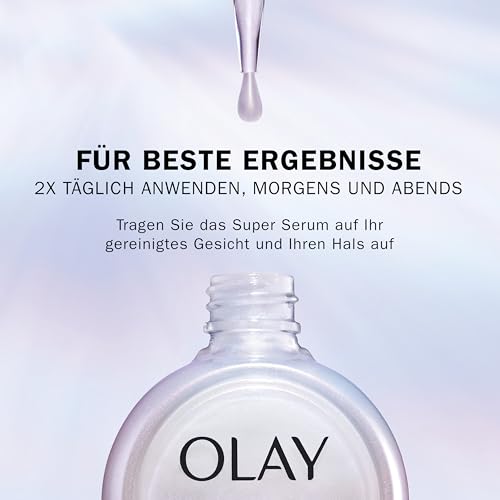 Olay Super Serum 5-in-1 Face Serum 30ml Vitamin C & E - Brightening, Hydrating & Smoothing Skin