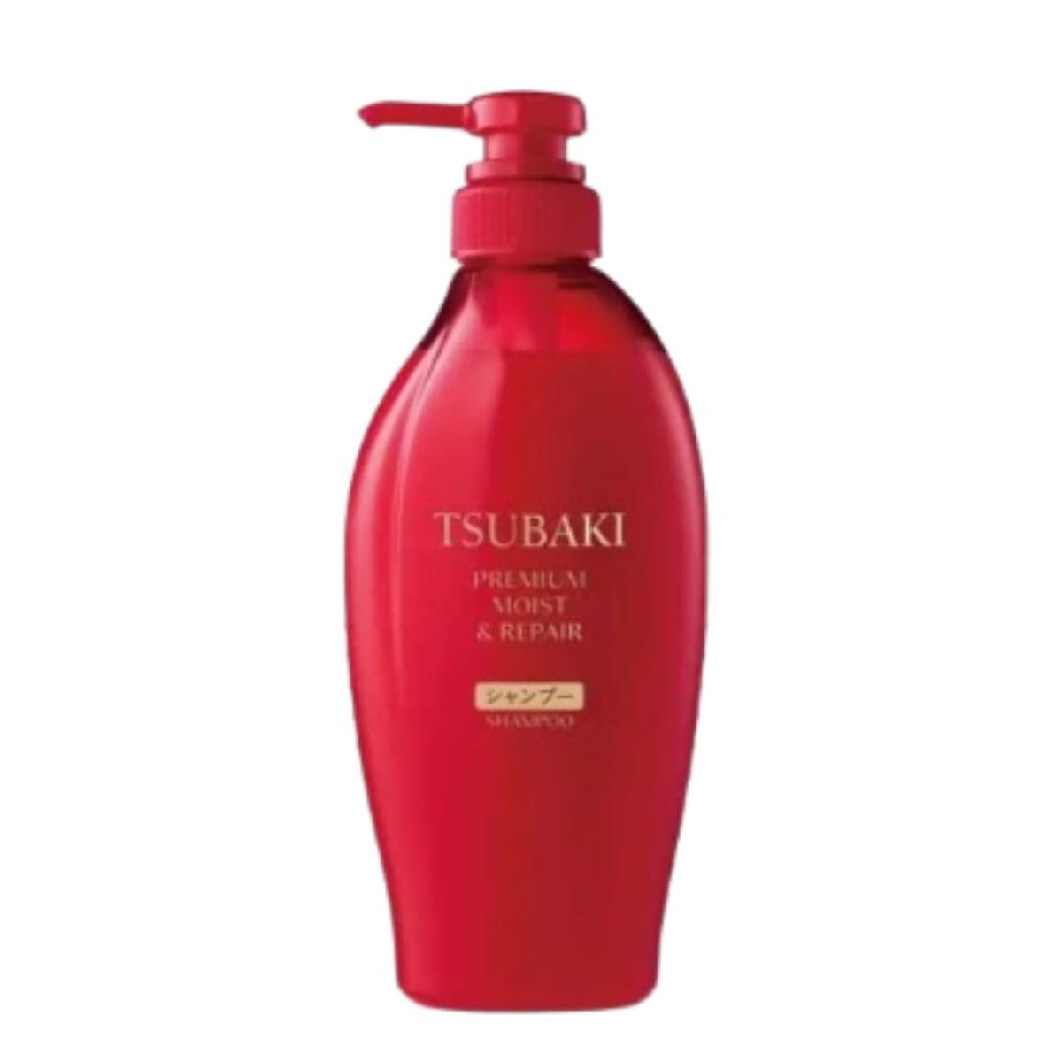 Tsubaki Premium Moist & Repair Shampoo 450Ml - Hydrating Hair Care for Dry, Damaged Hair