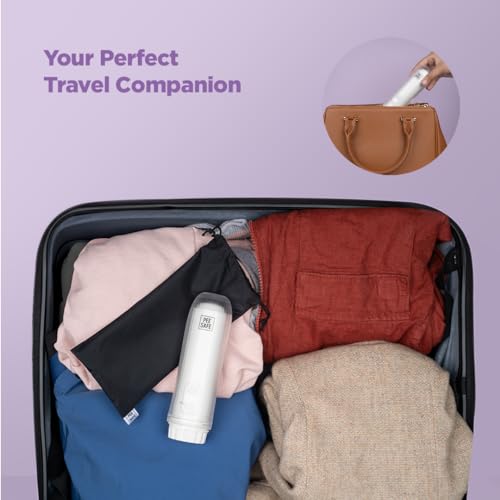 Pee Safe Portable Jet Spray Bidet - Travel-Friendly Handheld with Adjustable Nozzle