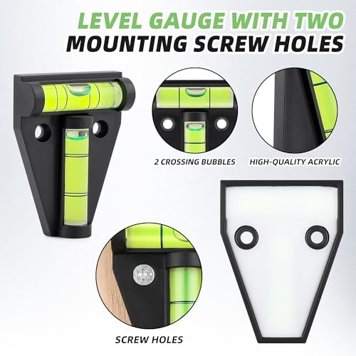 6Pcs T Type RV Levelers - Adjustable Camper and RV Leveling Tools Set