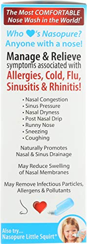 Nasopure Nasal Wash Saline Packets Refill Kit - 3.75g Each