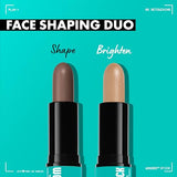 NYX Professional Makeup Wonder Stick - Dual Ended Highlighter & Contour Stick (Universal Light)