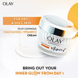 Olay Luminous Niacinamide + Vitamin C Face Cream Moisturizer - 50g