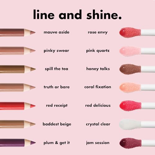 e.l.f. Glow Reviver Lip Oil - Rose Envy - Hydrating Lip Gloss