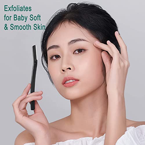 Excefore Dermaplane Facial Razors - 8 Count - Peach Fuzz & Eyebrow Hair Removal