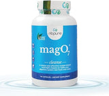 nbpure MagO7 - Natural Colon Cleanse & Detox - Occasional Constipation Relief, Stool Softening, & Bloating Support for Men & Women - Ozonated Magnesium Oxide, 90 Capsules
