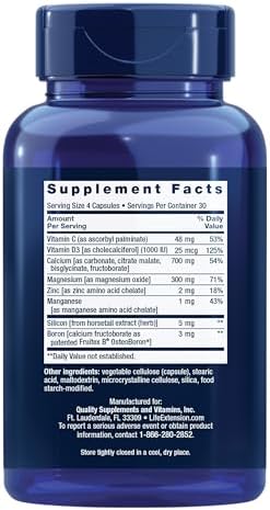 Life Extension, Bone Restore, V2, 120 Capsules