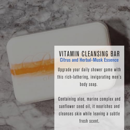 Baxter of California Vitamin Cleansing Bar - Citrus & Herbal Musk 198g