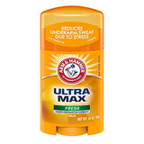 ARM & HAMMER Solid Ultra Max Fresh Deodorant - 1oz, 12 Pieces - Travel-Friendly Odor Protection