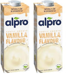 Alpro Vanilla Drink (2 x 1L) - Vegan, Dairy-Free, Gluten-Free Milk