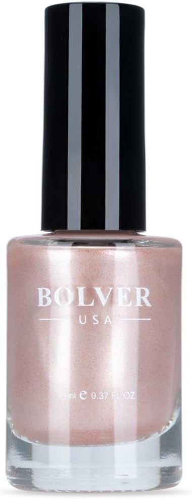 BOLVER USA Glitter Rose Nail Polish (747)